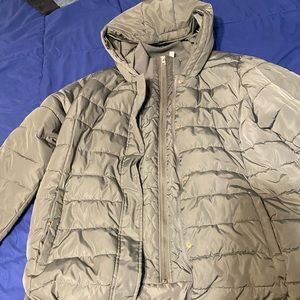 Gray puffer coat/jacket size 16/18 women